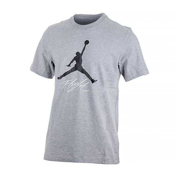 Футболка JORDAN JUMPMAN FLIGHT HBR TEE AO0664-091, Цвет: серый, Размер производителя: 2XL, изображение 2 Футболка JORDAN JUMPMAN FLIGHT HBR TEE AO0664-091, Цвет: серый, Размер производителя: 2XL, изображение 2