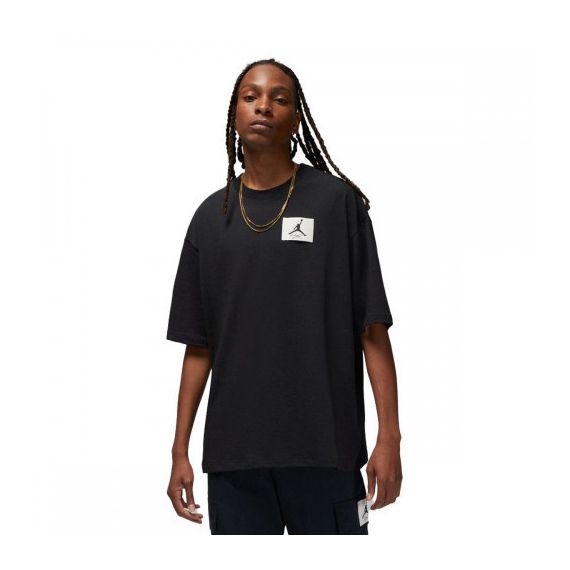 Футболка JORDAN MFLT ESS OVRSZ SS CREW DZ7313-010, Колір: чорний, Розмір виробника: XL