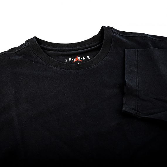 Футболка Jordan M CORE BLA SS CREW AQ2366-010, Колір: чорний, Розмір виробника: L, зображення 4 Футболка Jordan M CORE BLA SS CREW AQ2366-010, Колір: чорний, Розмір виробника: L, зображення 4