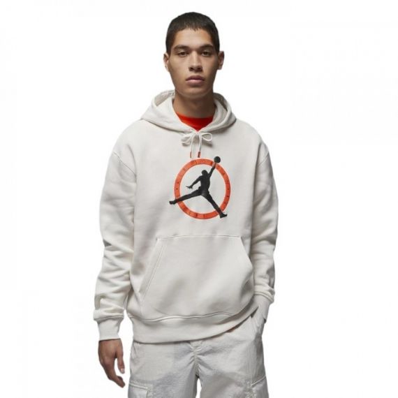 Худі Air Jordan Air Flt Mvp Gfx Flc Po White FB7050-030, Колір: білий, Розмір виробника: XL