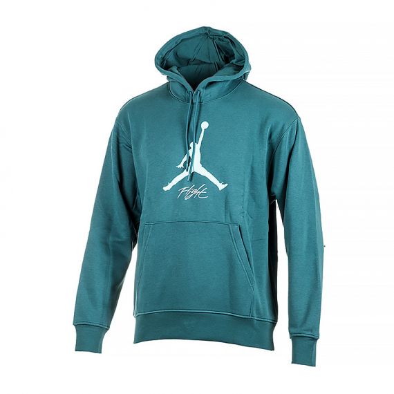 Толстовка JORDAN M J ESS FLC BASELINE HOODIE FD7545-366, Цвет: зеленый, Размер производителя: L, изображение 2 Толстовка JORDAN M J ESS FLC BASELINE HOODIE FD7545-366, Цвет: зеленый, Размер производителя: L, изображение 2