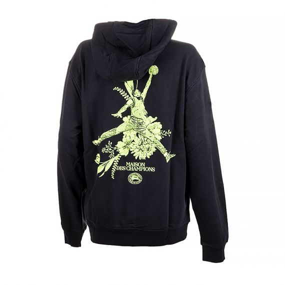 Толстовка JORDAN M J DF SPRT GFX FLC PO FV8610-010, Колір: чорний, Розмір виробника: L, зображення 3