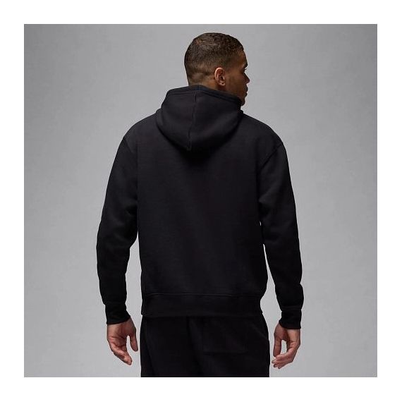 Толстовка JORDAN M J ESS FLC BASELINE HOODIE FD7545-013, Цвет: черный, Размер производителя: XL, изображение 2 Толстовка JORDAN M J ESS FLC BASELINE HOODIE FD7545-013, Цвет: черный, Размер производителя: XL, изображение 2