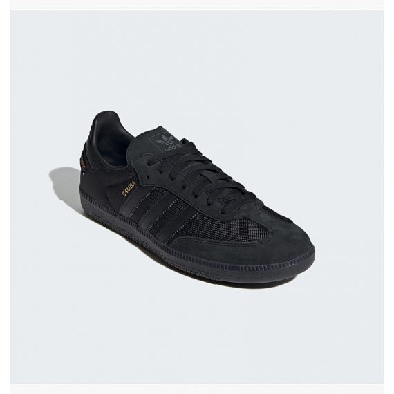 Кроссовки унисекс Adidas Samba Og Black (JI4647), Цвет: черный, Размер производителя: 42, изображение 4 Кроссовки унисекс Adidas Samba Og Black (JI4647), Цвет: черный, Размер производителя: 42, изображение 4