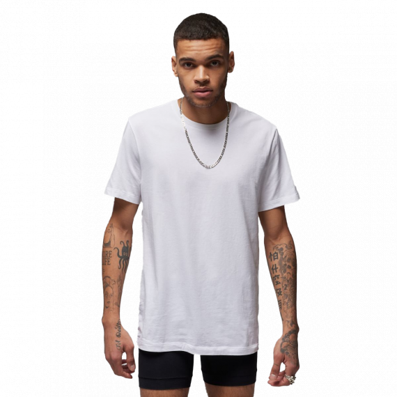 Футболка JORDAN JHM FLIGHT BASE TEE 2PK JM0625-001, Колір: білий, Розмір виробника: XL