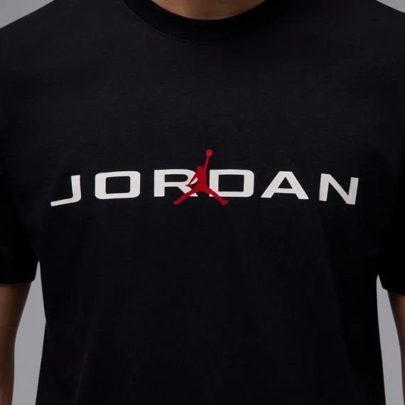 Футболка Jordan M JD AIR SS CREW IB7353-010, Цвет: черный, Размер производителя: L, изображение 3 Футболка Jordan M JD AIR SS CREW IB7353-010, Цвет: черный, Размер производителя: L, изображение 3