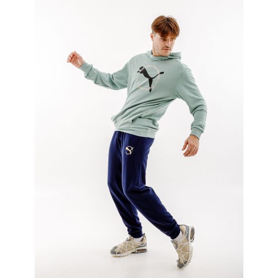 Кофта PUMA BETTER SPORTSWEAR Hoodie 67606454, Колір: блакитний, Розмір виробника: М, зображення 4 Кофта PUMA BETTER SPORTSWEAR Hoodie 67606454, Колір: блакитний, Розмір виробника: М, зображення 4