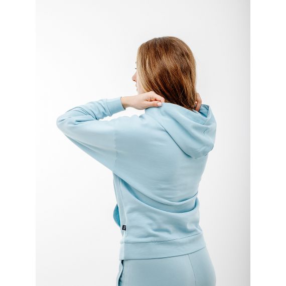 Кофта Puma BETTER ESSENTIALS Hoodie 67598822, Колір: блакитний, Розмір виробника: XS, зображення 2 Кофта Puma BETTER ESSENTIALS Hoodie 67598822, Колір: блакитний, Розмір виробника: XS, зображення 2
