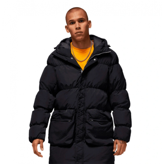 Пуховик JORDAN M J ESS STMT PARKA DQ7346-010, Колір: чорний, Розмір виробника: S