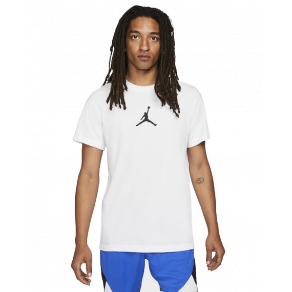 Футболка Jordan M JUMPMAN DF SS CREW CW5190-102, Колір: білий, Розмір виробника: 2XL