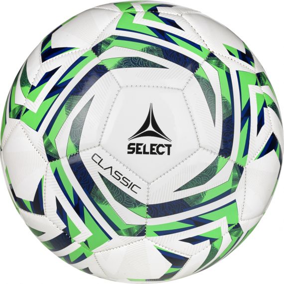 М'яч футбольний (дитячий) SELECT Classic v25  (004) біло/зелений, Колір: білий, Розмір: розмір 4