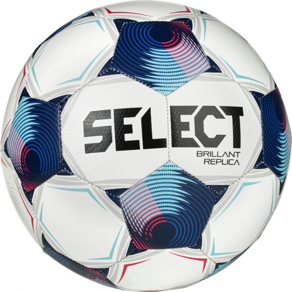 М'яч футбольний (дитячий) SELECT Brillant Replica v25 (002) біло/синій, Розмір: розмір 4
