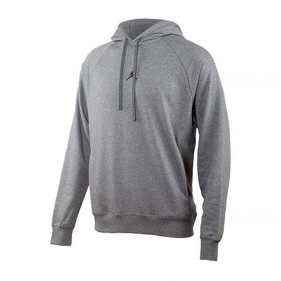 Кофта JORDAN M J DF SPRT CSVR FLC PO DQ7327-091, Колір: сірий, Розмір виробника: S, зображення 2