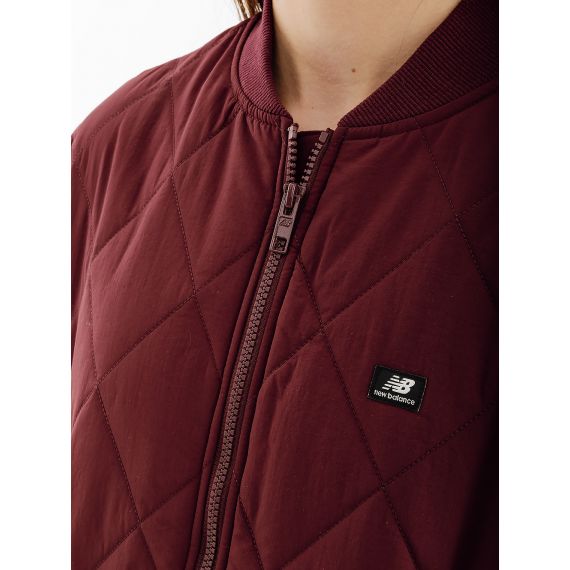 Куртка New Balance Athletics Fashion (WJ33504NBY), Колір: бордовий, Розмір виробника: L, зображення 3 Куртка New Balance Athletics Fashion (WJ33504NBY), Колір: бордовий, Розмір виробника: L, зображення 3