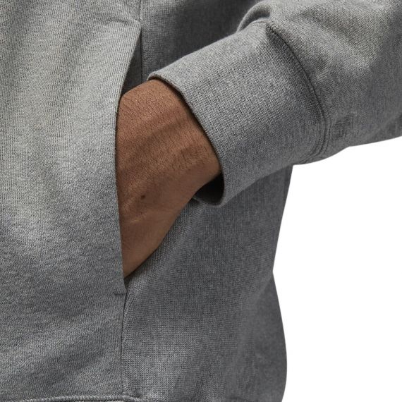 Кофта JORDAN M J DF SPRT CSVR FLC PO DQ7327-091, Колір: сірий, Розмір виробника: S, зображення 6