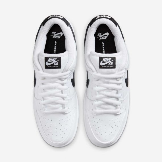 Кроссовки Nike SB DUNK LOW PRO HF3704-100, Цвет: белый, Размер производителя: 44, изображение 4 Кроссовки Nike SB DUNK LOW PRO HF3704-100, Цвет: белый, Размер производителя: 44, изображение 4