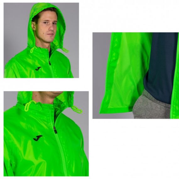 Вітровка салатова Joma IRIS 100087.020, Колір: салатовий, Розмір виробника: S, зображення 3 Вітровка салатова Joma IRIS 100087.020, Колір: салатовий, Розмір виробника: S, зображення 3