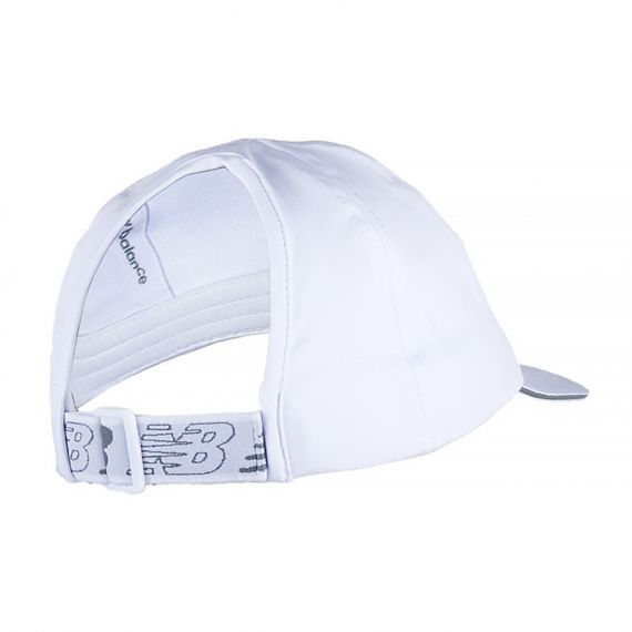 Бейсболка New Balance High Pony Perf LAH21103WT, Колір: білий, Розмір: Дорослий, зображення 2