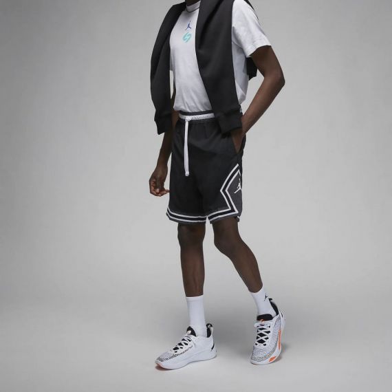 Шорти Jordan M J DF SPRT WVN DMND SHORT FB7580-010, Колір: чорний, Розмір виробника: S, зображення 4