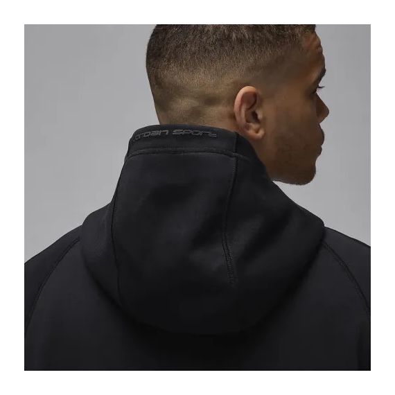 Толстовка JORDAN MDF SPRT HOOP FLC FZ FV8602-010, Колір: чорний, Розмір виробника: L, зображення 5