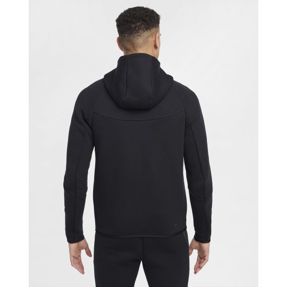 Толстовка Nike M TCH FLC FZ WR HOODIE HV0949-010, Колір: чорний, Розмір виробника: L, зображення 2 Толстовка Nike M TCH FLC FZ WR HOODIE HV0949-010, Колір: чорний, Розмір виробника: L, зображення 2