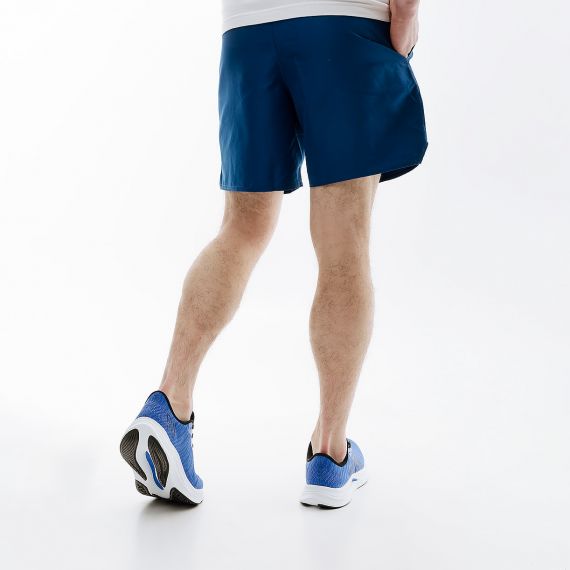 Шорты New Balance Essentials Reimagined Woven MS31519ATE, Цвет: синий, Размер производителя: XL, изображение 4 Шорты New Balance Essentials Reimagined Woven MS31519ATE, Цвет: синий, Размер производителя: XL, изображение 4