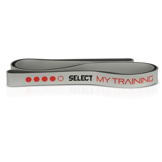 Тренувальний ремінець SELECT Trainingband 4 "My training" (990) сірий, one size