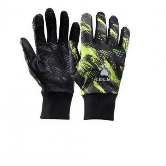 Рукавички дорослі Kelme чорно-салатові 8161ST5003.9010