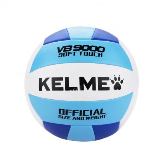 М'яч волейбольний Kelme біло-блакитний 8203QU5017.9162, Колір: блакитний, Розмір: розмір 5