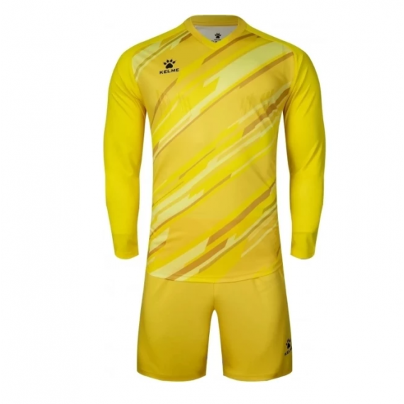 Комплект воротарської форми Kelme ZAMORA II жовтий 7361ZB1256.9716, Колір: жовтий, Розмір виробника: L