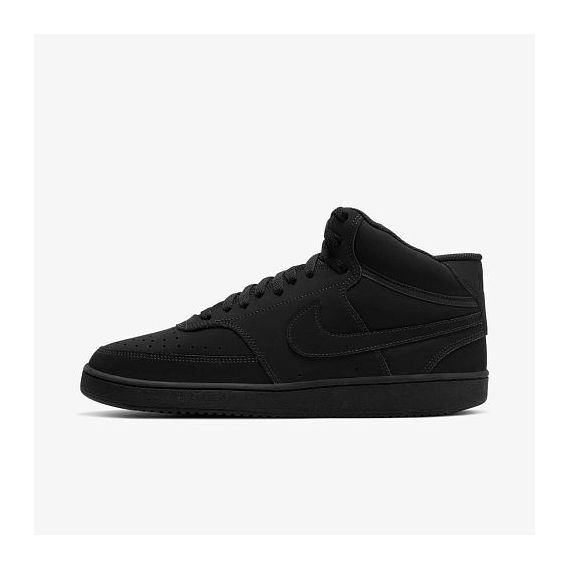 Кроссовки мужские Nike Court Vision Mid (CU6620-001), Цвет: черный, Размер производителя: 44.5, изображение 2 Кроссовки мужские Nike Court Vision Mid (CU6620-001), Цвет: черный, Размер производителя: 44.5, изображение 2