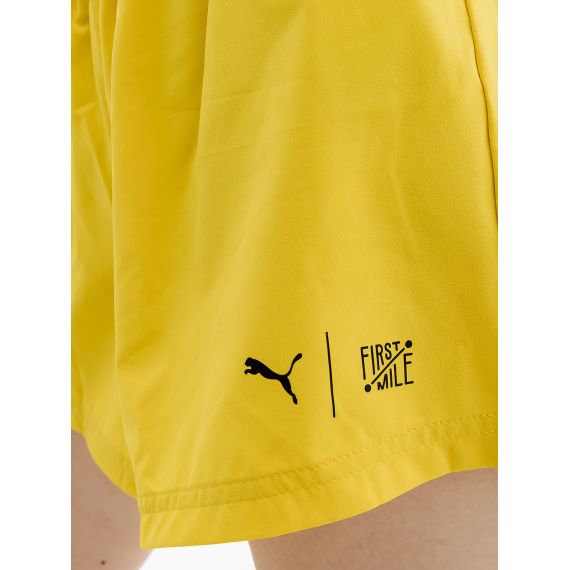 Шорти Puma W First Mile Short 52321441, Колір: жовтий, Розмір виробника: S, зображення 3 Шорти Puma W First Mile Short 52321441, Колір: жовтий, Розмір виробника: S, зображення 3