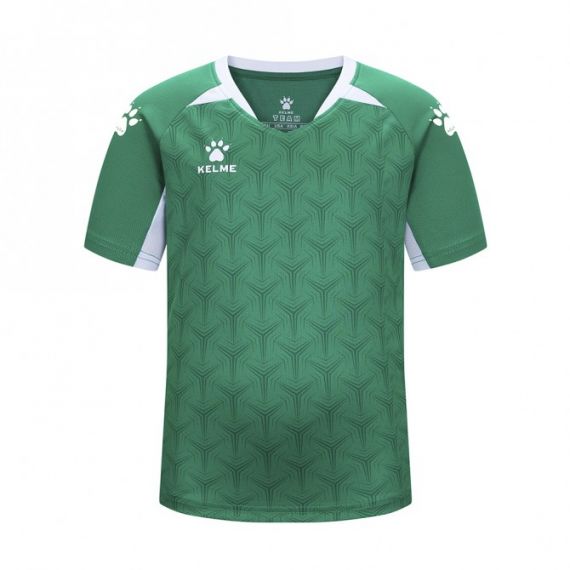 Футболка дитяча Kelme VICTORY зелена 8351ZB3196.9300, Колір: зелений, Розмір виробника: 130