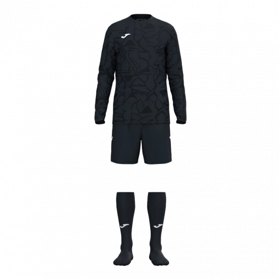 Комплект воротарської форми Joma ZAMORA IX чорний 103730.100, Колір: чорний, Розмір виробника: 2XS