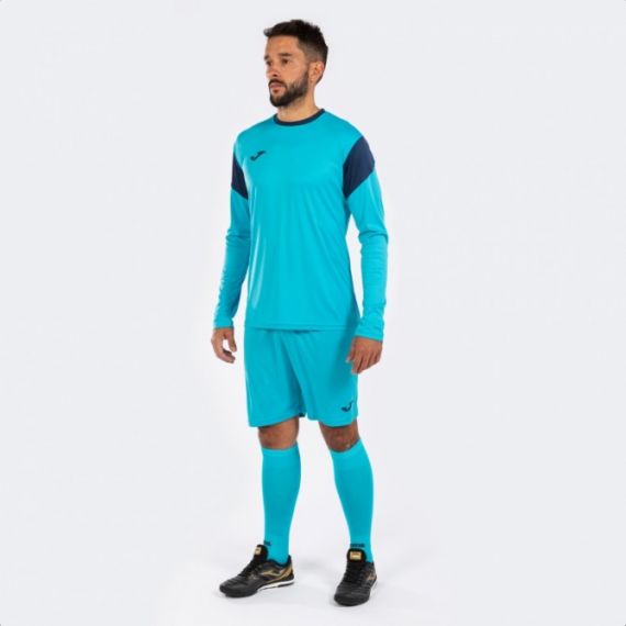 Комплект вратарской формы Joma PHOENIX GK бирюзово-темно-синий 102858.013, Цвет: бирюзовый, Размер производителя: S, изображение 2 Комплект вратарской формы Joma PHOENIX GK бирюзово-темно-синий 102858.013, Цвет: бирюзовый, Размер производителя: S, изображение 2