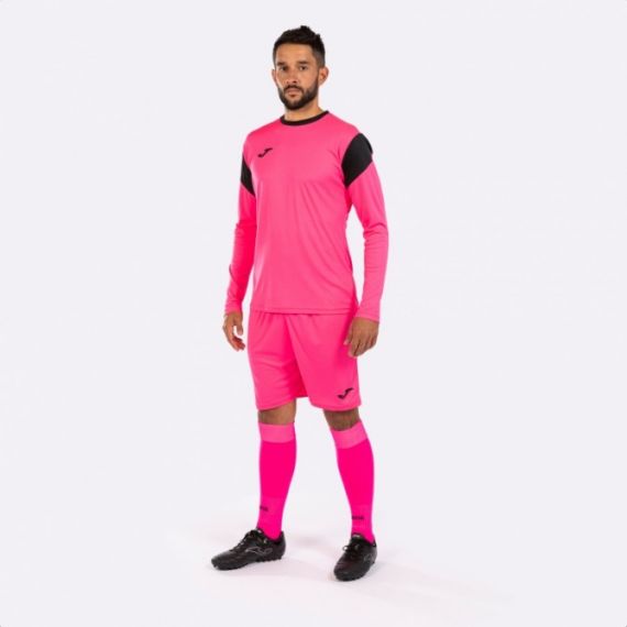 Комплект воротарської форми Joma PHOENIX GK рожево-чорний 102858.031, Колір: рожевий, Розмір виробника: 2XL, зображення 2