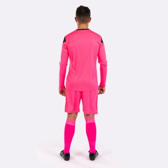 Комплект воротарської форми Joma PHOENIX GK рожево-чорний 102858.031, Колір: рожевий, Розмір виробника: 2XS, зображення 3