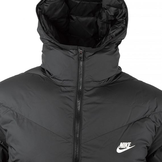 Куртка Nike M NK SF WR PL-FLD HD PARKA DR9609-010, Колір: чорний, Розмір виробника: М, зображення 4