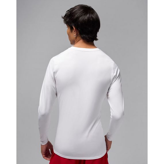 Термобілизна чоловіча Jordan M DF SPRT LS BASELAYER HQ8683-100, Колір: білий, Розмір виробника: М, зображення 2