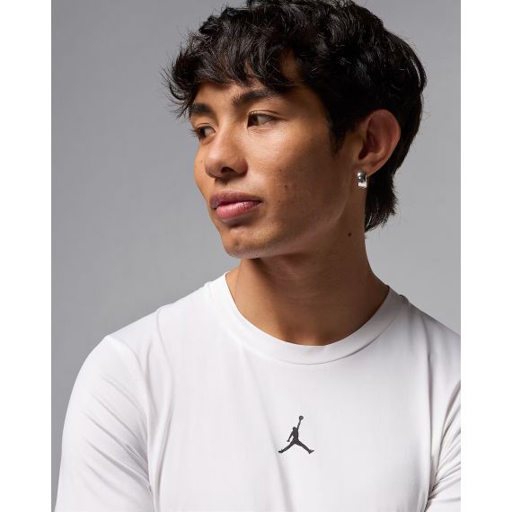 Термобілизна чоловіча Jordan M DF SPRT LS BASELAYER HQ8683-100, Колір: білий, Розмір виробника: М, зображення 3