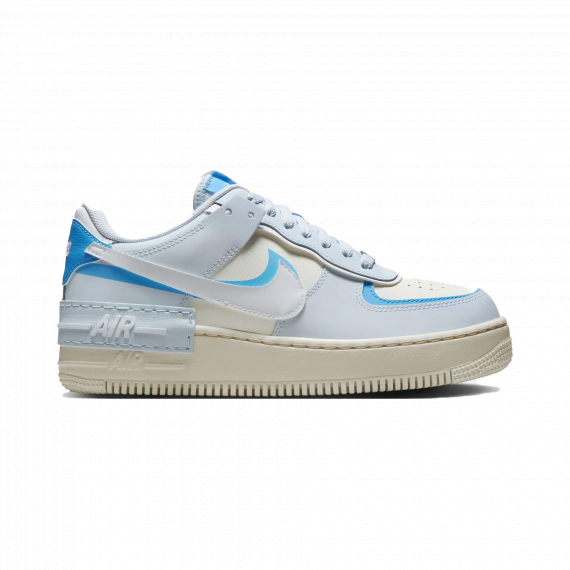 Кросівки Nike W AF1 SHADOW DZ1847-400, Колір: блакитний, Розмір виробника: 39