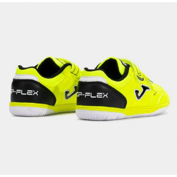 Футзалки дитячі Joma TOP FLEX TPJW2509INV, Колір: жовтий, Розмір виробника: 27, зображення 3