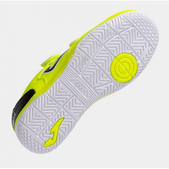 Футзалки дитячі Joma TOP FLEX TPJW2509INV, Колір: жовтий, Розмір виробника: 27, зображення 5