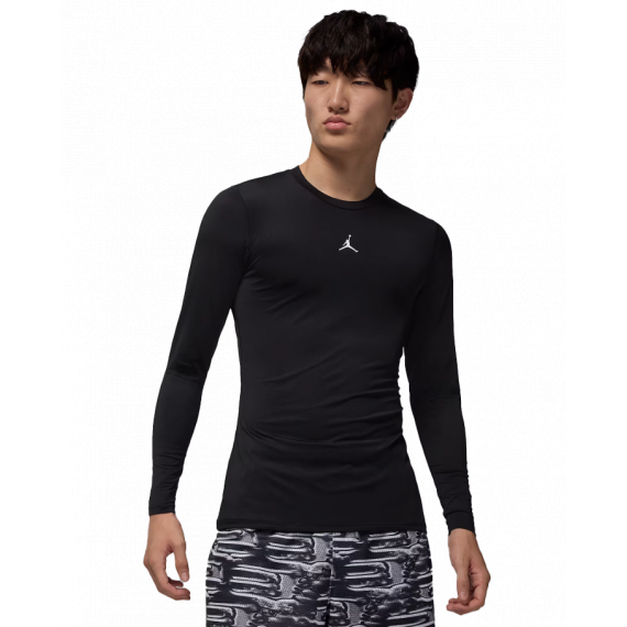Термобілизна чоловіча Jordan M DF SPRT LS BASELAYER HQ8683-010, Колір: чорний, Розмір виробника: М