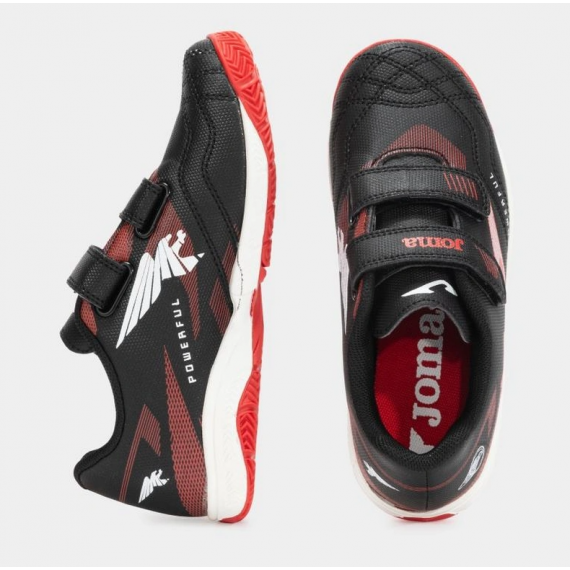 Футзалки дитячі Joma POWERFUL POJW2501INV, Колір: чорний, Розмір виробника: 34, зображення 4 Футзалки дитячі Joma POWERFUL POJW2501INV, Колір: чорний, Розмір виробника: 34, зображення 4