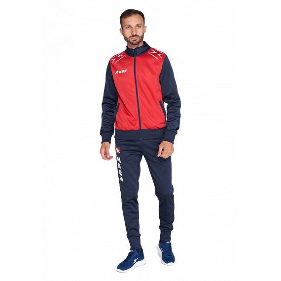 Спортивний костюм Zeus TUTA EASY BL/RE Z01574, Колір: червоний, Розмір виробника: L