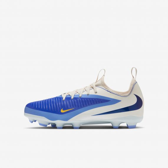 Бутси дитячі Nike JR PHANTOM 6 LOW ACAD FGMG LV8 IH1192-400, Колір: синій, Розмір виробника: 35, зображення 2