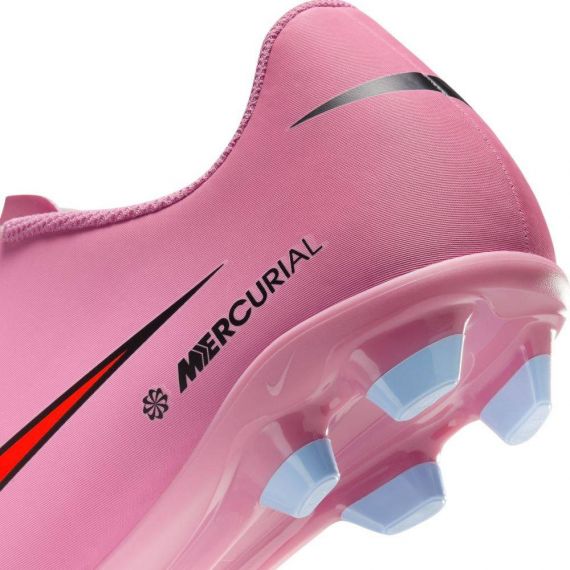 Бутси Nike VAPOR 16 CLUB FG/MG FQ8441-600, Колір: рожевий, Розмір виробника: 45, зображення 6