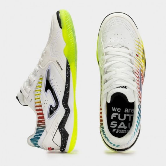 Футзалки Joma FS REACTIVE білі FSW2576IN, Колір: білий, Розмір виробника: 40, зображення 4