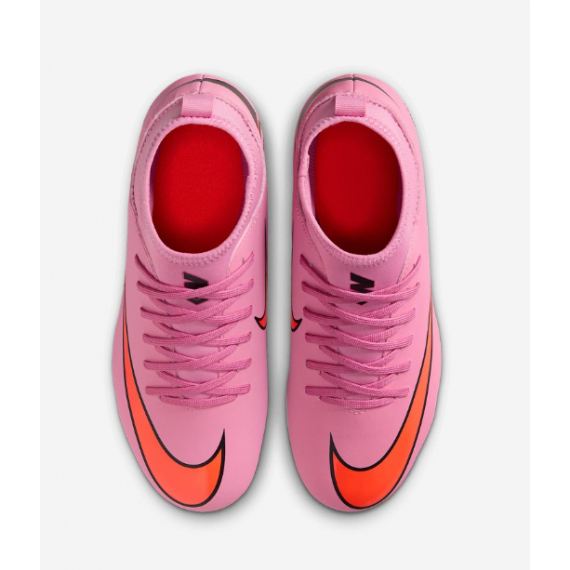 Бутси дитячі Nike JR SUPERFLY 10 CLUB FG/MG FQ8318-600, Колір: рожевий, Розмір виробника: 38, зображення 4